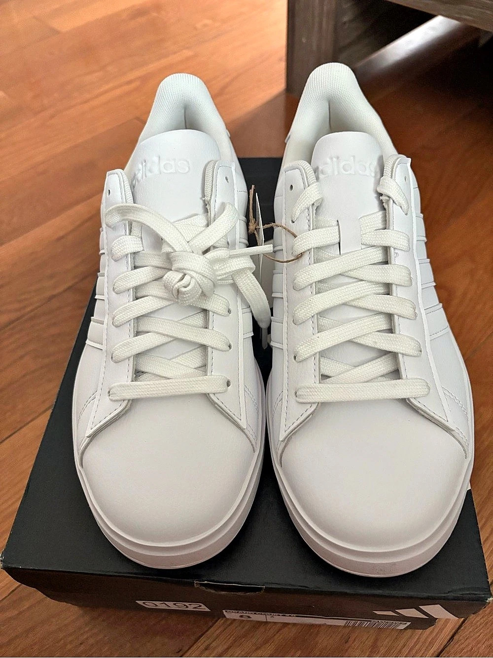 Adidas Grand Court 2.0 Shoes White US Mens 8.0 NWT